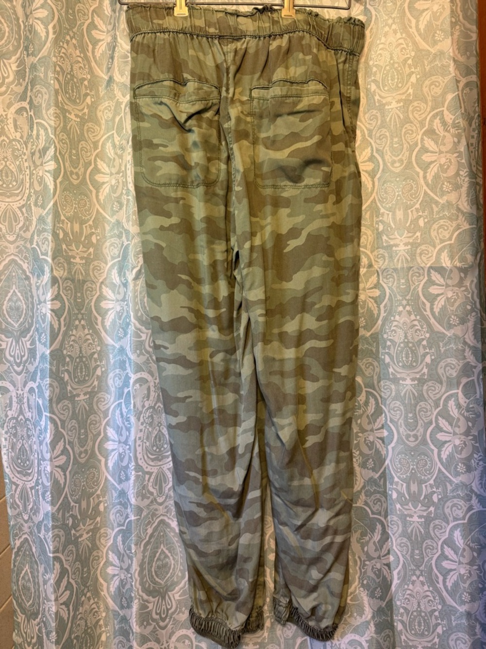 Knox Rose Olive Green Elastic Waist Cami Jogger - Picture 2 of 5